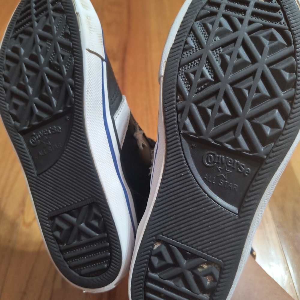 3/$10⭐ Converse All Star high top Velcro strap shoes, size children's 1.5 - Picture 9 of 12